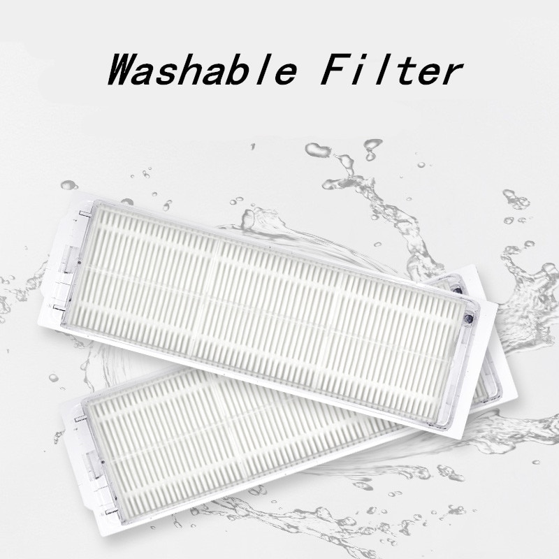 6 Pcs Washable Hepa Air Filters for Mi Robot Vacuum