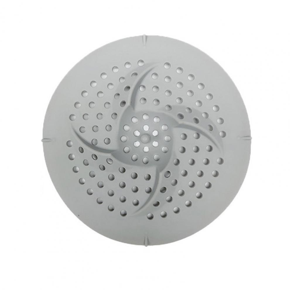 Shower Drain Protector Convenient Round Reusable Floor Shower Drain Bathtub Sink Cover Hair Stopper Bathroom Supplies