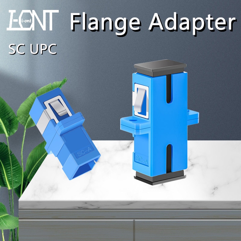 SC UPC Simplex Mode Fiber Optic Adapter SC UPC Optical Fiber Coupler SC Fiber Flange Free Shipping