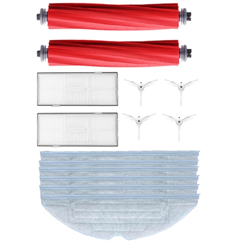 For Roborock S7 T7S Plus G10 G10S Pro Vacuum Robot Replaceable Mop Cleaning Cloth Brush Filter Rag Accessories