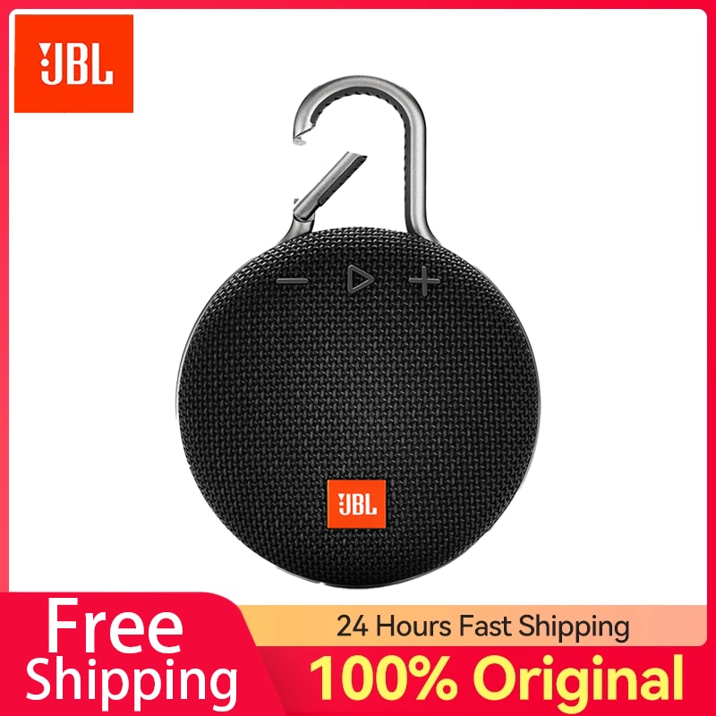 JBL Clip 3 Mini Bluetooth Wireless Speaker IPX7 waterproof outdoors portable speaker Bluetooth speaker10 Hours Battery