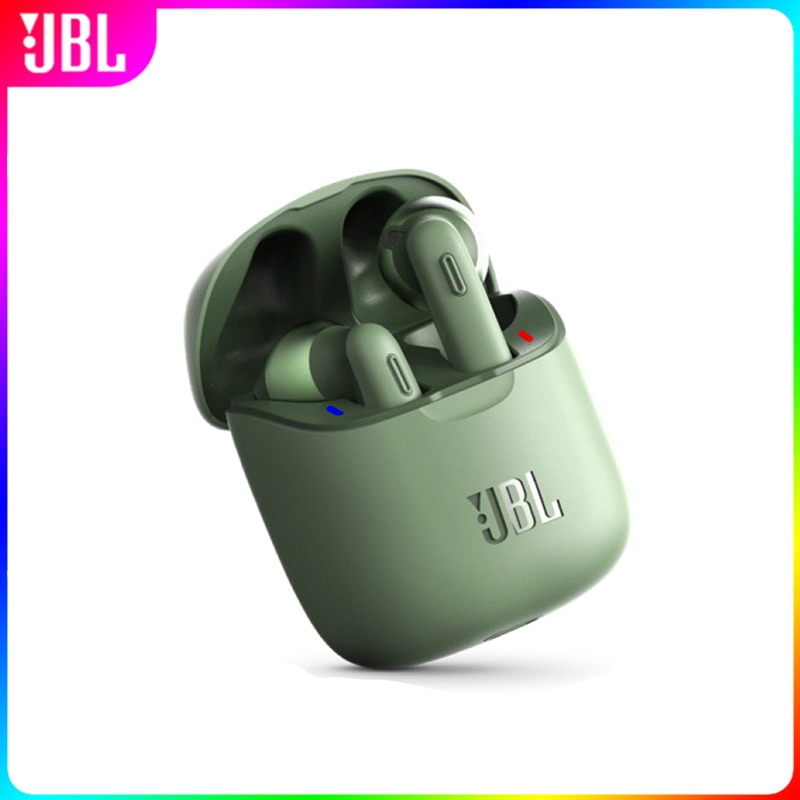 Original JBL TUNE 220TWS Wireless Bluetooth Headphone Earphones T220 TWS Stereo Earbuds Bass Headphones Charging Case Headset