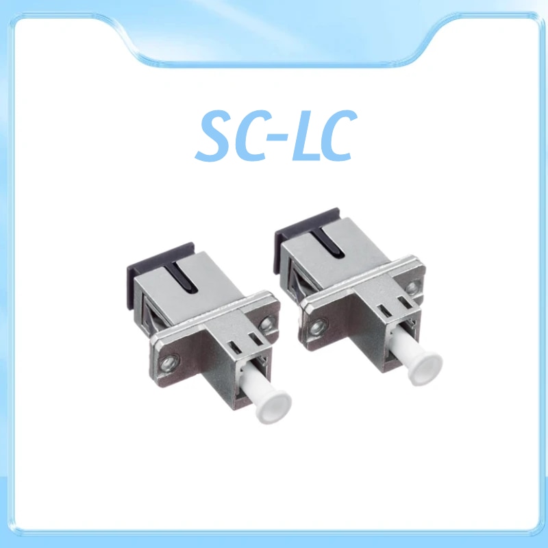 SC-LC fiber optic coupler fiber optic adapter lc-sc single-mode flange optical brazing wire connector converter