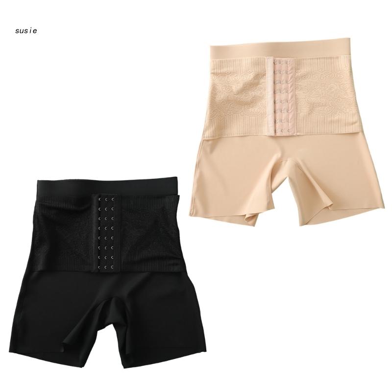 X7YA Women Stretch Underwear Briefs Soft Breathable High Waist Full Coverage Ladies Panties Tummy Control Underwear