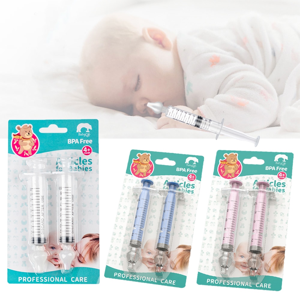 New Baby Nose Cleaner Rhinitis Nasal Washer Needle Tube Baby Nasal Aspirator Cleaner Syringe Baby Nose Washing for Children