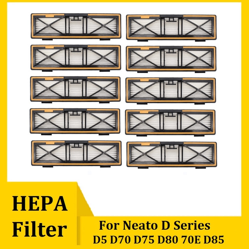 HEPA Filter For Neato Botvac Connected D Series D5 D70 D75 D80 70E D85 Vacuum Cleaner Filters Replacement Parts
