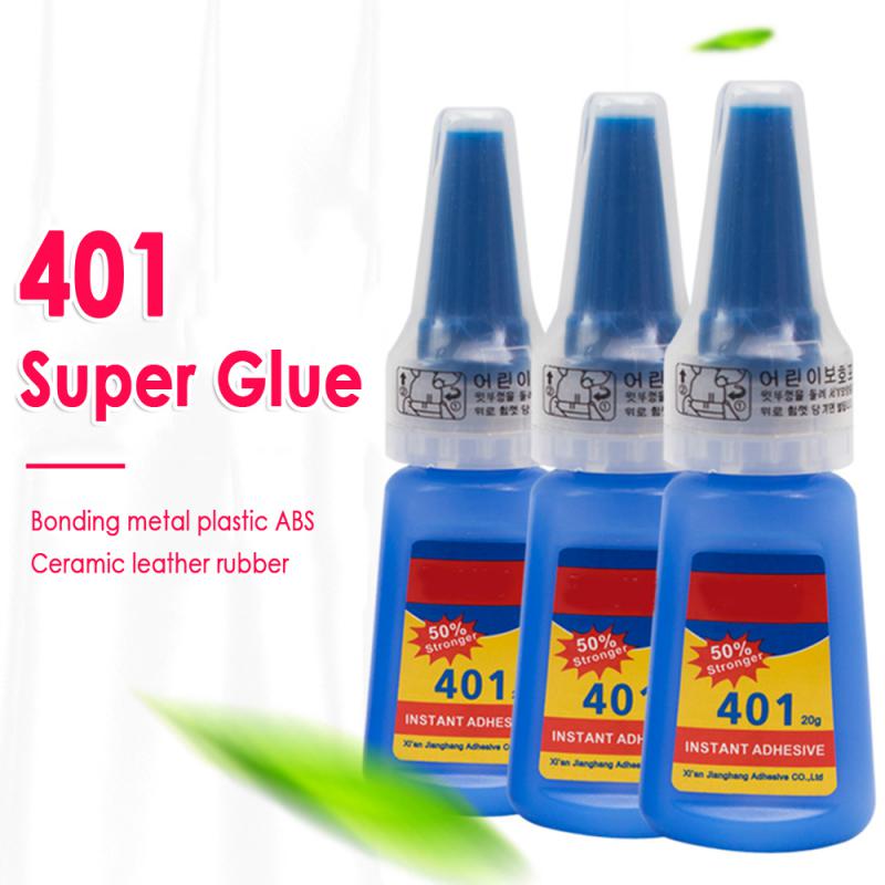 401 Glue Instant Adhesive Stronger Super Glue Sealants New Multi-purpose Adhesive Fix Hot Colorless Liquid Gel Universal Repair