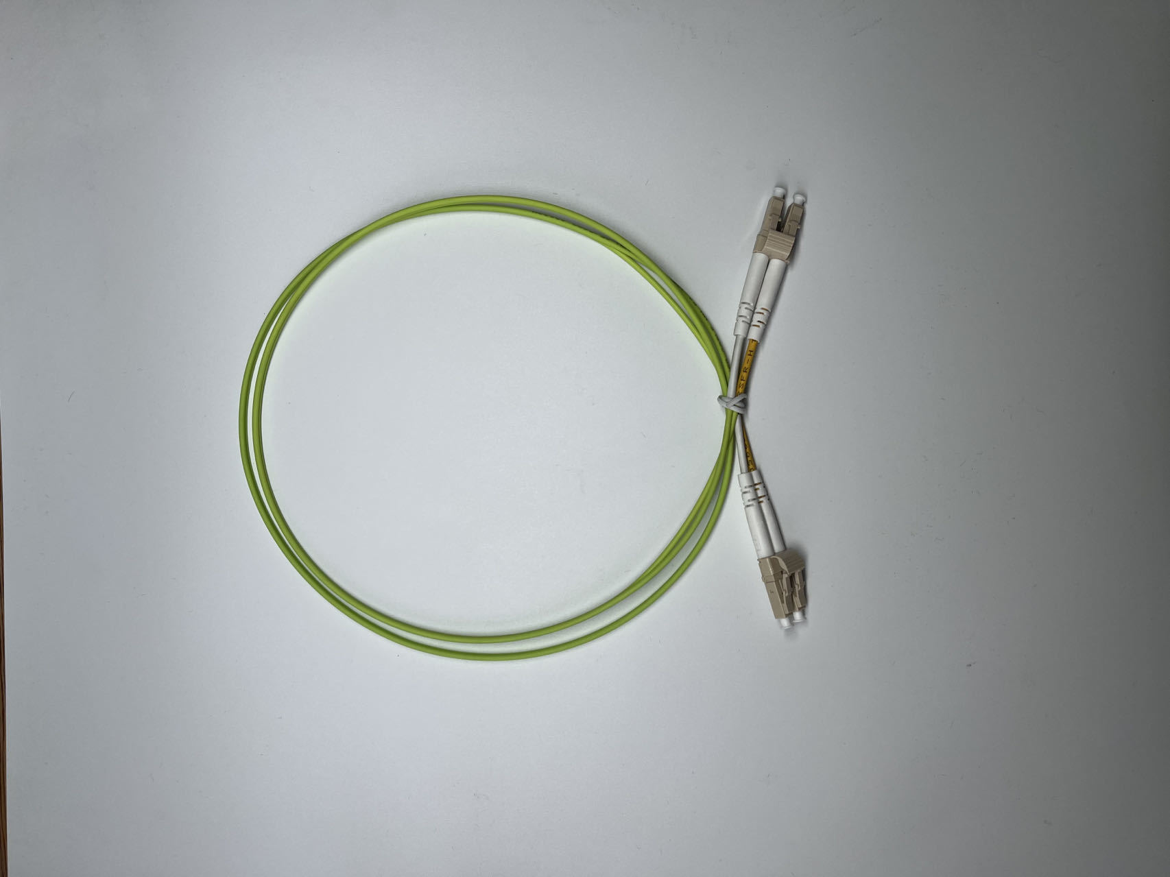 OM5 Fiber Optic Cord LC to LC UPC Fiber Optical Patch Cable Multimode Duplex MMF 50/125μm 100Gbps Bend Insensitive 2.0mm