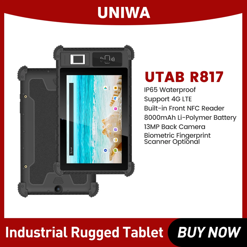 UNIWA UTAB R817 Smartphone 8.0 inch IPS Android 9.0 2G+32G 13MP camera 8000mAh battery quad-core ipad