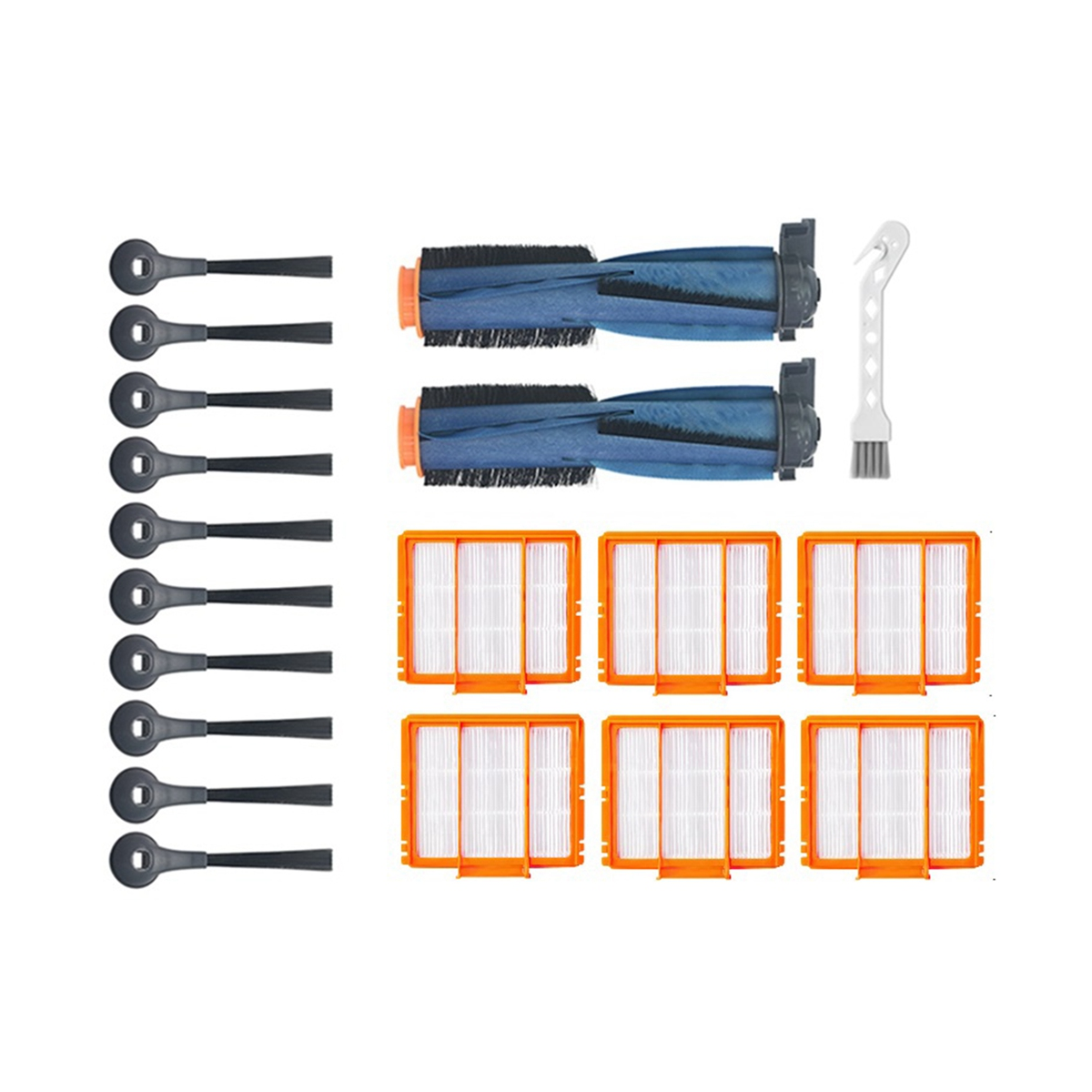 for AI AV2501S AV2501AE RV2502AE RV2520AOUS Accessories Kit with Main Roller Brush Filters