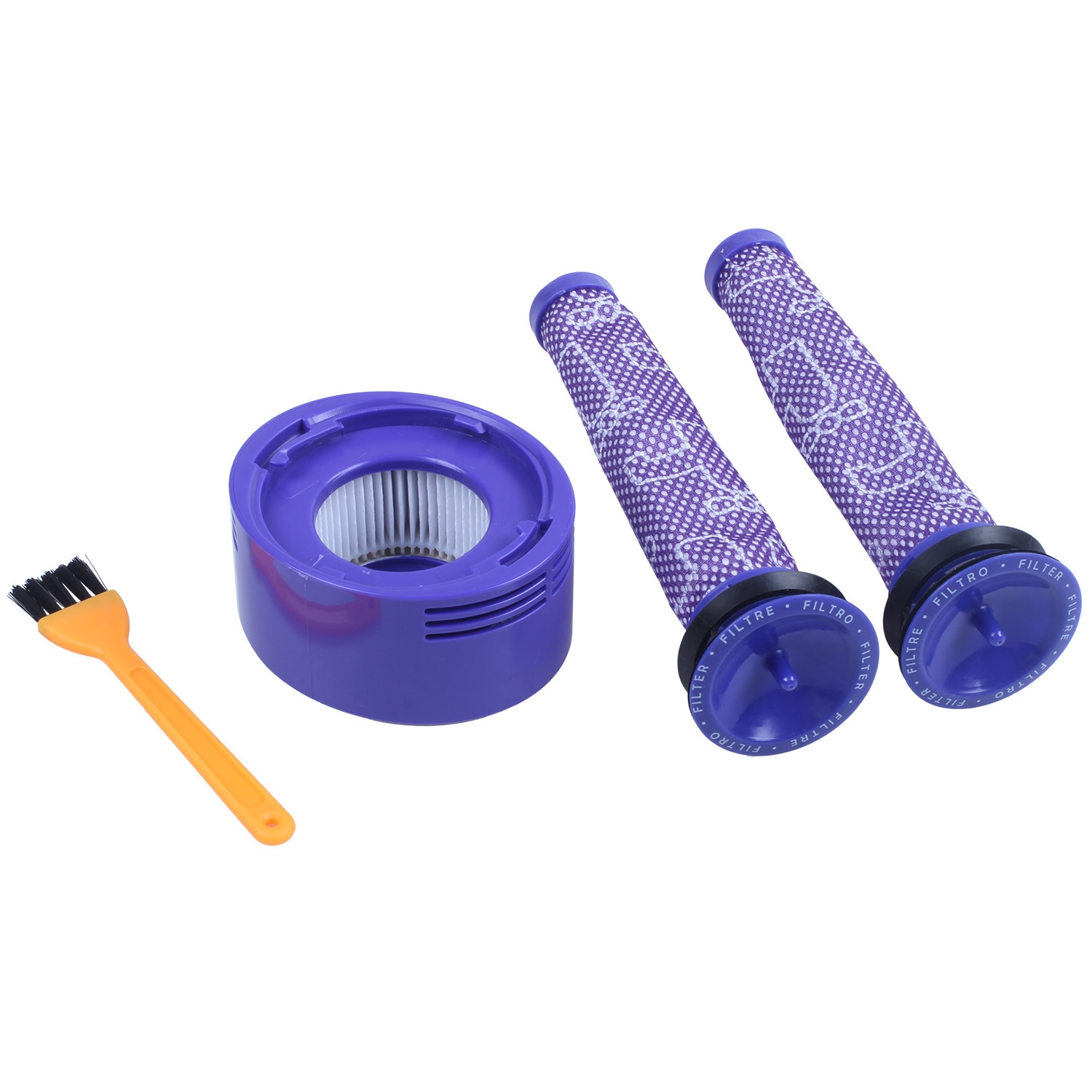 Post Motor HEPA Filters Replacement for Dyson V8 V7 Cordless Vacuum Cleaners (Pack of 3)