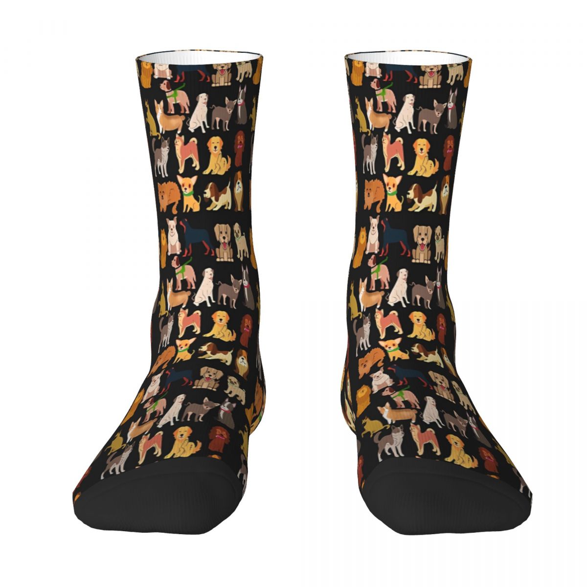 I Love All Dogs Animal Sock Socks Men Women Polyester Stockings Customizable Hip Hop