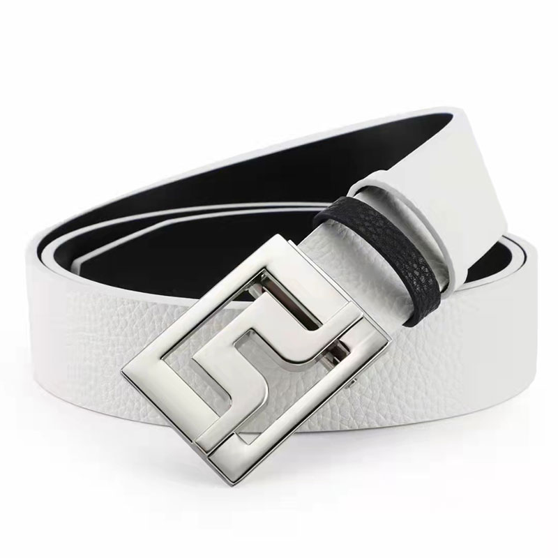 J Lindeberg Golf Men's Belt Belt Alloy Buckle Leather Sports Leisure Belt High Quality Golf Accessories Free Shipping Hot S