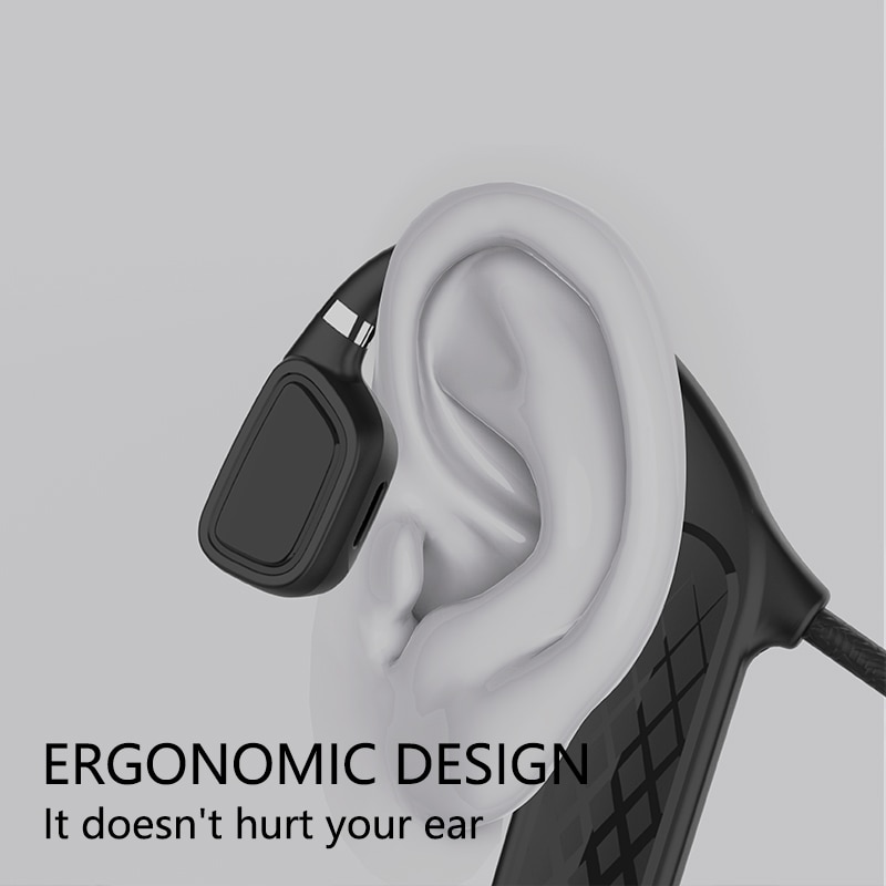 Wireless Headset 5.0 Chip Ipx5 Life Waterproof Bone Conduction Earphones Lower Power Consumption Waterproof