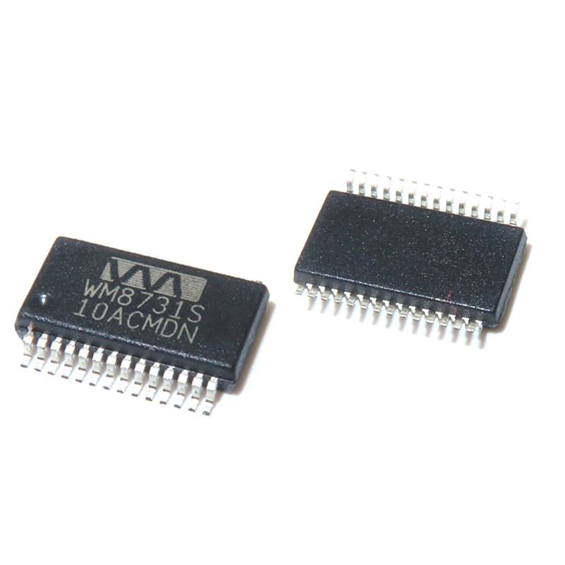 2PCS WM8731SEDS WM8731S SSOP28 Brand new original