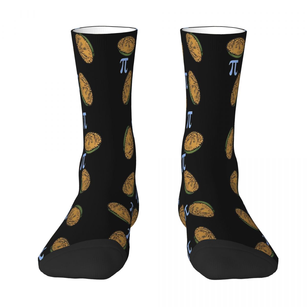 Pi Day With Pie Sock Socks Men Women Polyester Stockings Customizable Sweetshirt