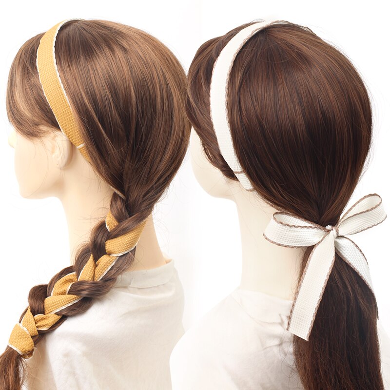Children Bowknot Headband For Girls Fashion Long Tassels Hair Band Casual Headwear Turban Adult Hair Accessories For Kids