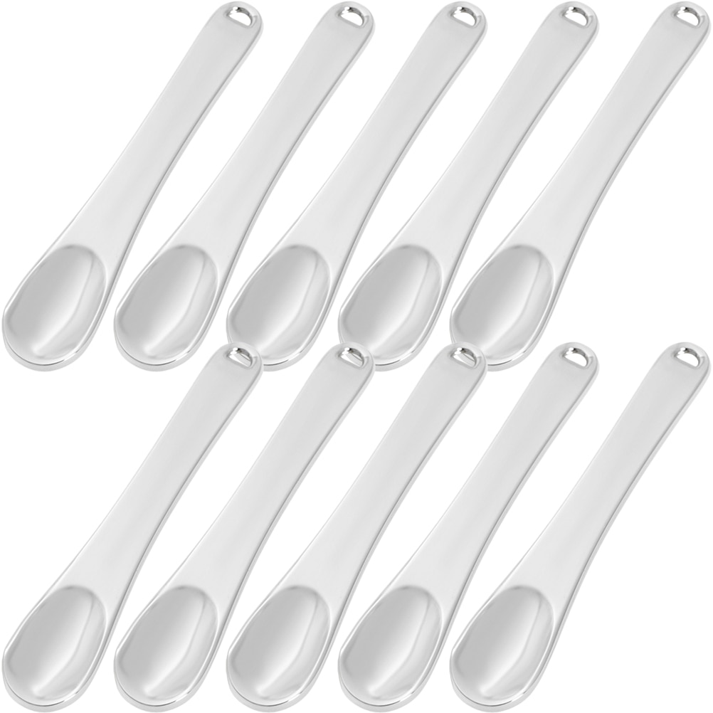 Metal Spoon Mini Spatula Cosmetics Facial Cream Scoop Tool Make Spoons