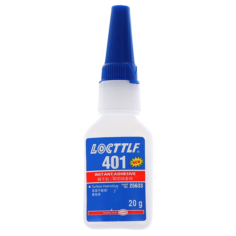 1PC 20g Loctite 401 Instant Adhesive Bottle Stronger Super Glue Multi-Purpose