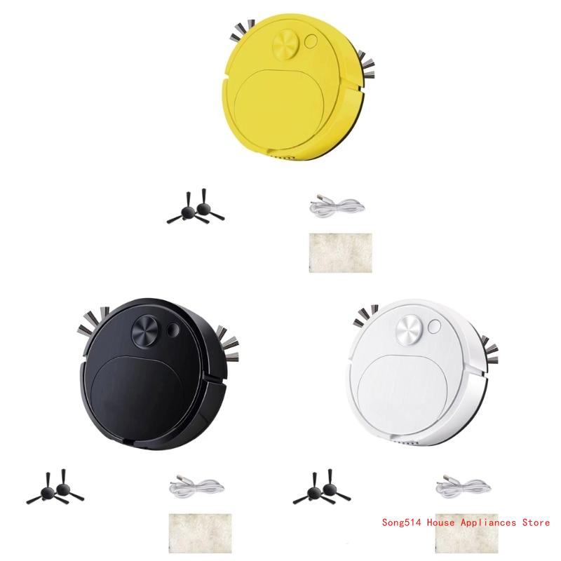 Sweeping Dry Wet Cleaning Machine Automatic Robot Vacuum Cleaner For Pets Hair 95AC
