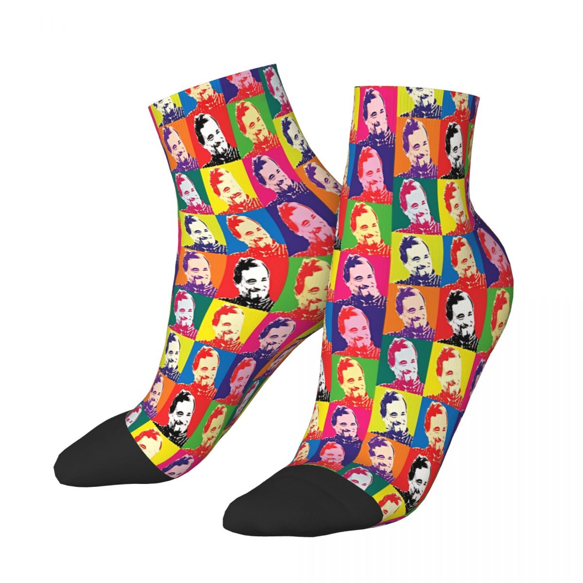 Stephen Sondheim Pop Art Ankle Socks Male Mens Women Winter Stockings Printed