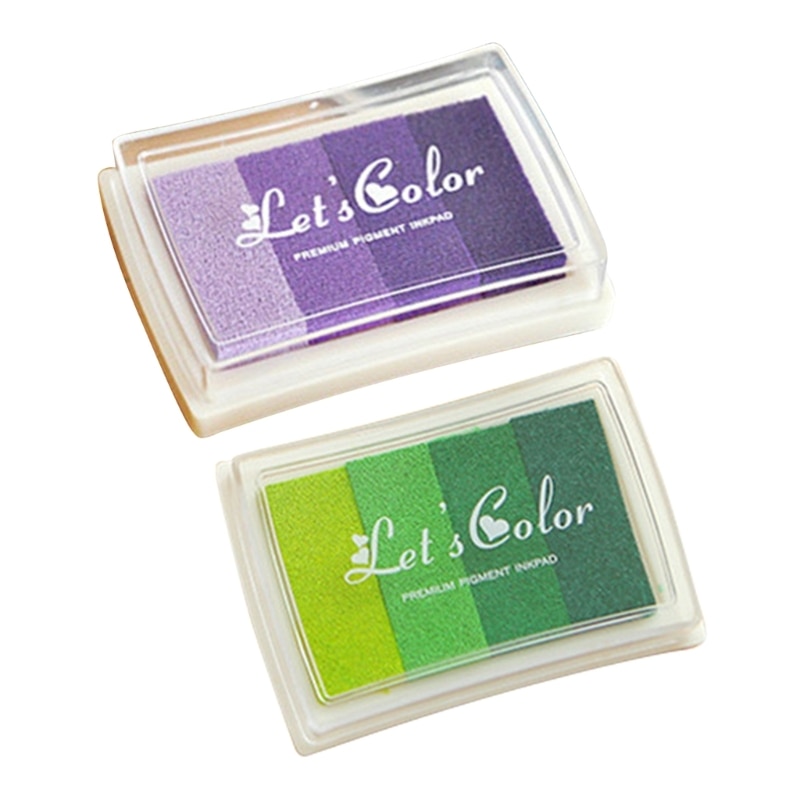 Stamp Ink Pad DIY Stamp Finger Craft Ink Pads Multicolor Craft Ink Pad for Kid
