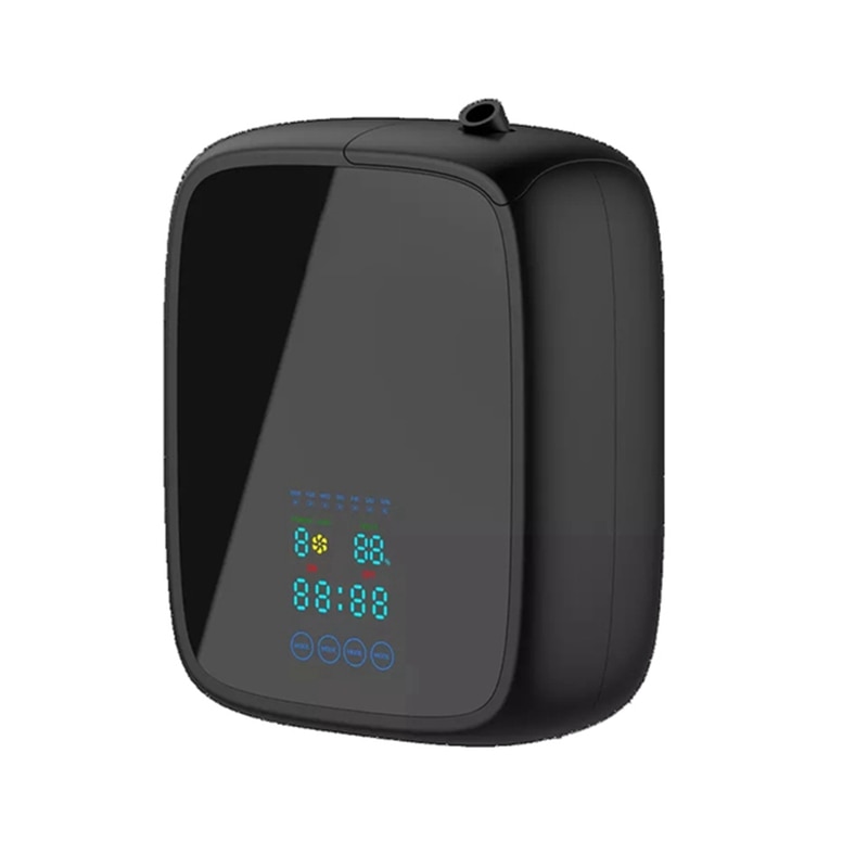500Ml Aroma Diffuser Hotel Air Freshener Wall-Mounted Essential Oil Diffuser Black EU Plug