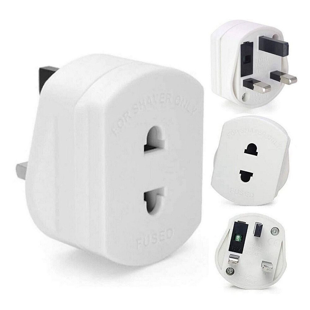 High Quality Universal Power Charger Wall Sockets Charging Adapter Converter Travel Adapter 2 Pin to UK 3 Pin