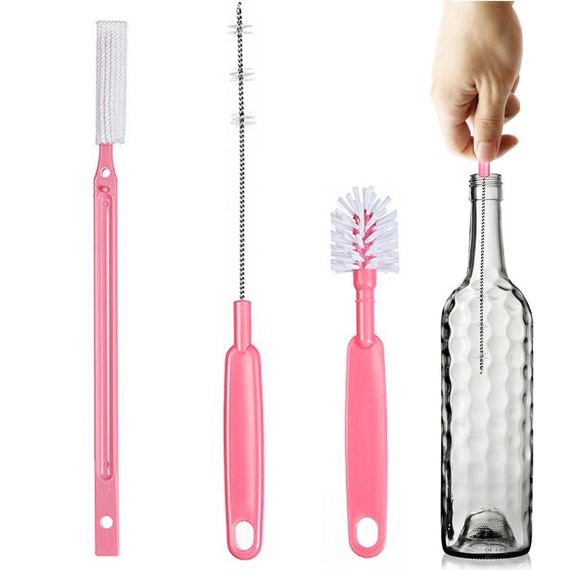 Water Bottle Brush Reusable Bottle Straw Brush In Different Size Long Straw Cleaning Brush For Tumblers Drinking Glasses Strews