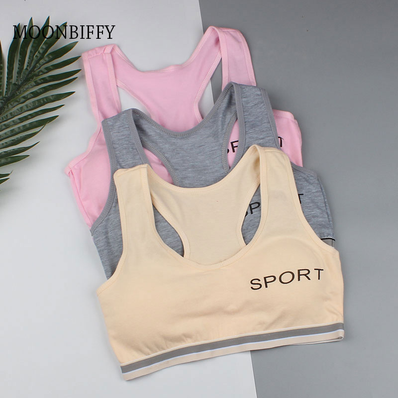 Women Bra Brassiere Sport Student Lingerie Maiden Teenager Girls Children Underwear Underclothes Girl Bralette