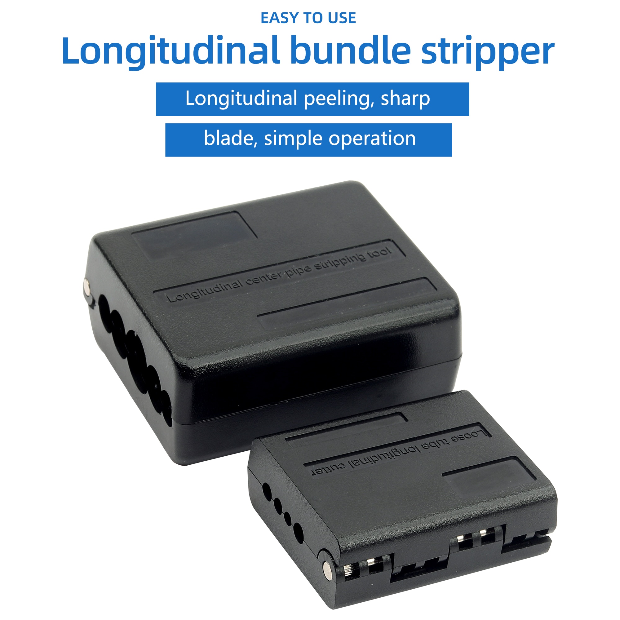 Fiber Cluster Tube Loose Cable Jacket Sheath Slitter Fiber Optic Longitudinal Center Pipe Stripping Tool K2 +K3
