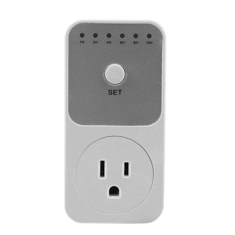 2X Countdown Timer Switch Intelligent Control Plug-In Socket Automatically Closes The Socket US Plug