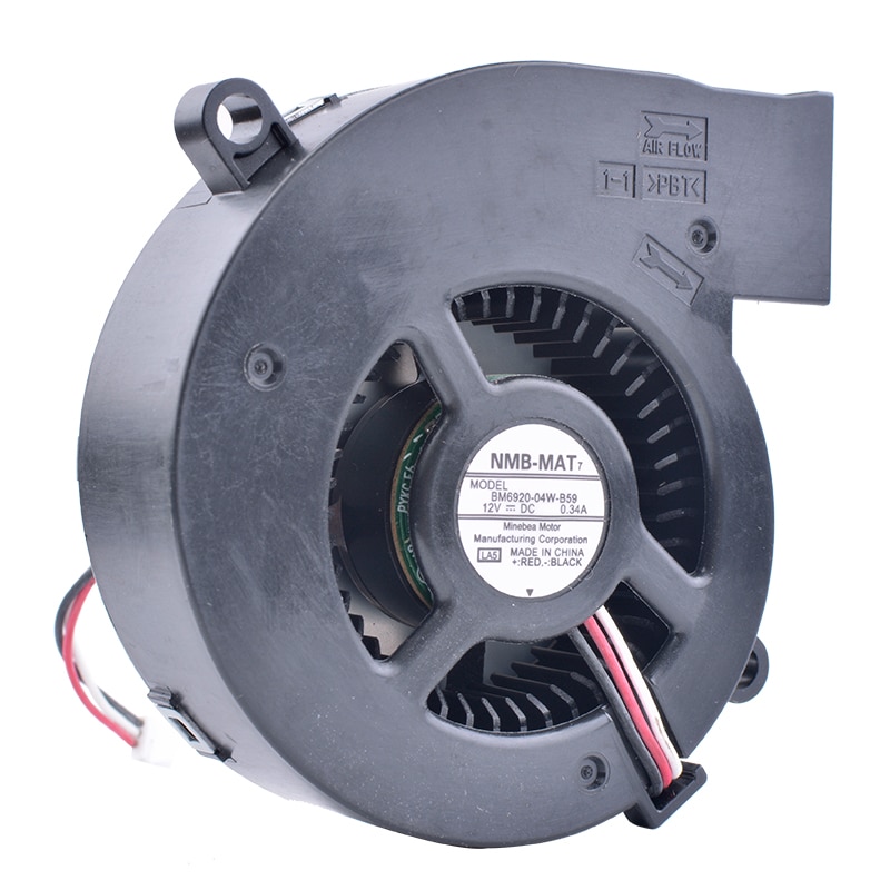 COOLING REVOLUTION BM6920-04W-B59 12V 0.34A Centrifugal Turbo Projector Blower Cooling Fan