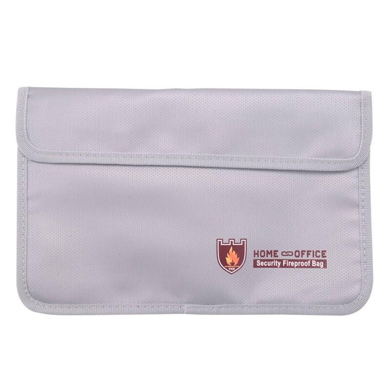 Fireproof Document Bag,Waterproof And Fireproof Money Bag With Zipper,Fireproof Safe Storage Pouch For Passport Ect.