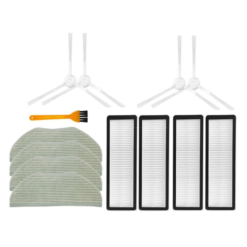 13Pcs Replacemnet Accessories For Mijia Anti-Winding Sweeping And Dragging Robot STFCR01SZ Vacuum Mop Side Brush Filter