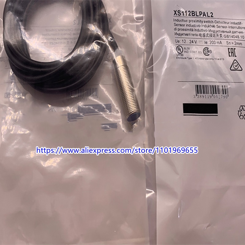 3pcs New proximity sensor XS112B3NAL2 XS112B3PAL2 XS112B3NBL2 XS112B3PBL2 XS112B3PAM12 XS112B3NAM12 XS112BLPAL2 XS112BLPAL2C