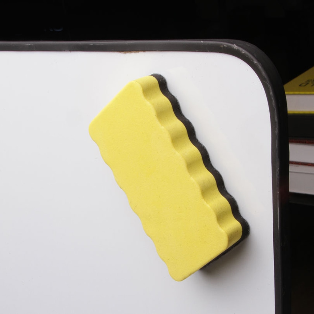 Whiteboard Erasers Space Saving Chalk Brush Teacher Teaching Prop Cleaning Brushes Self-adhesive Surface School Supplies Type 2