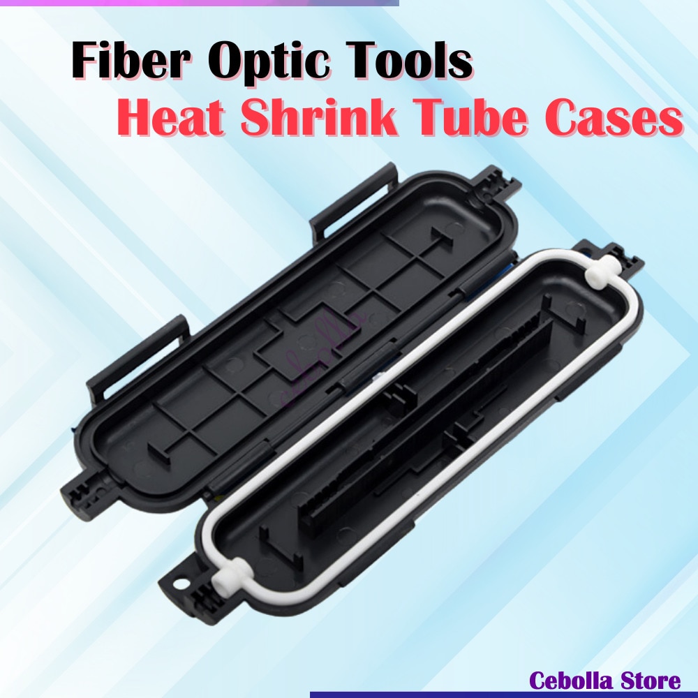 10/30pcs Optical Fiber Protection Box Drop Cable Rotection Box FTTH SC Adapter Type Waterproof Protected Box