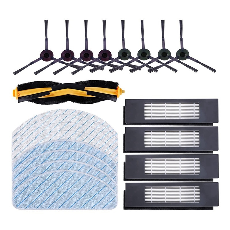 Main Brush Side Brushes HEPA Filter Vacuum Cleaner Main Brush For T9 T9pro T9AIVI