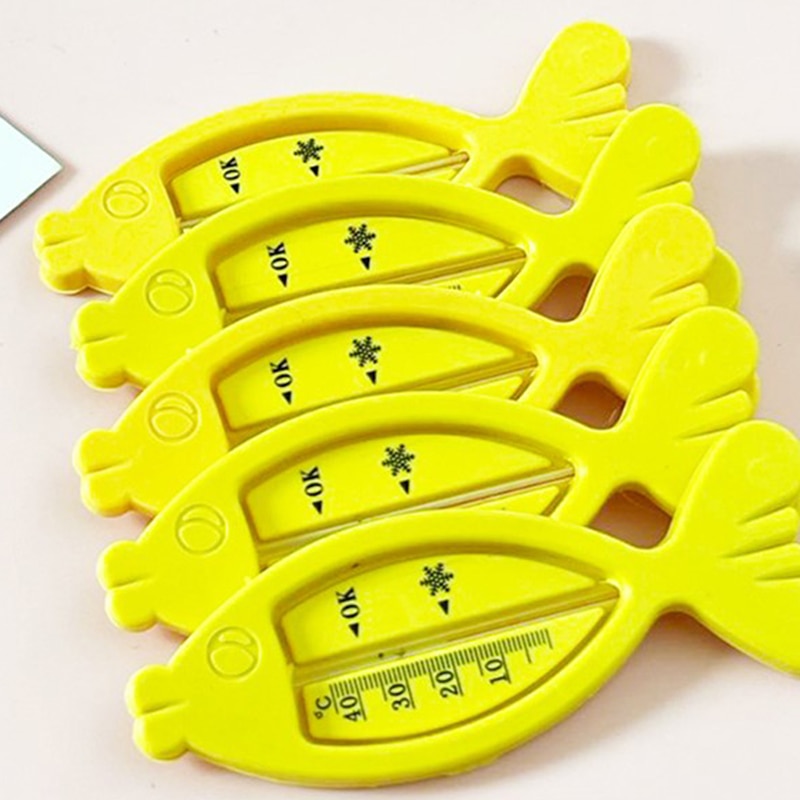 1pc Cartoon Baby Bath Thermometer For Newborn Small Fish Water Temperature Meter Bath Baby Bath Toys Thermometer Random Color