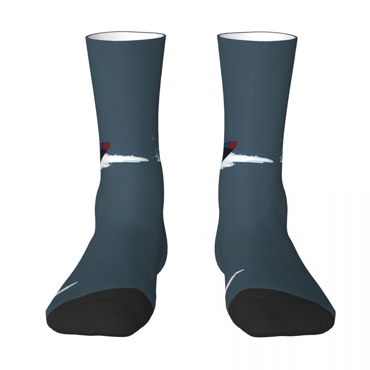 Surfing Sock Socks Men Women Polyester Stockings Customizable Hip Hop