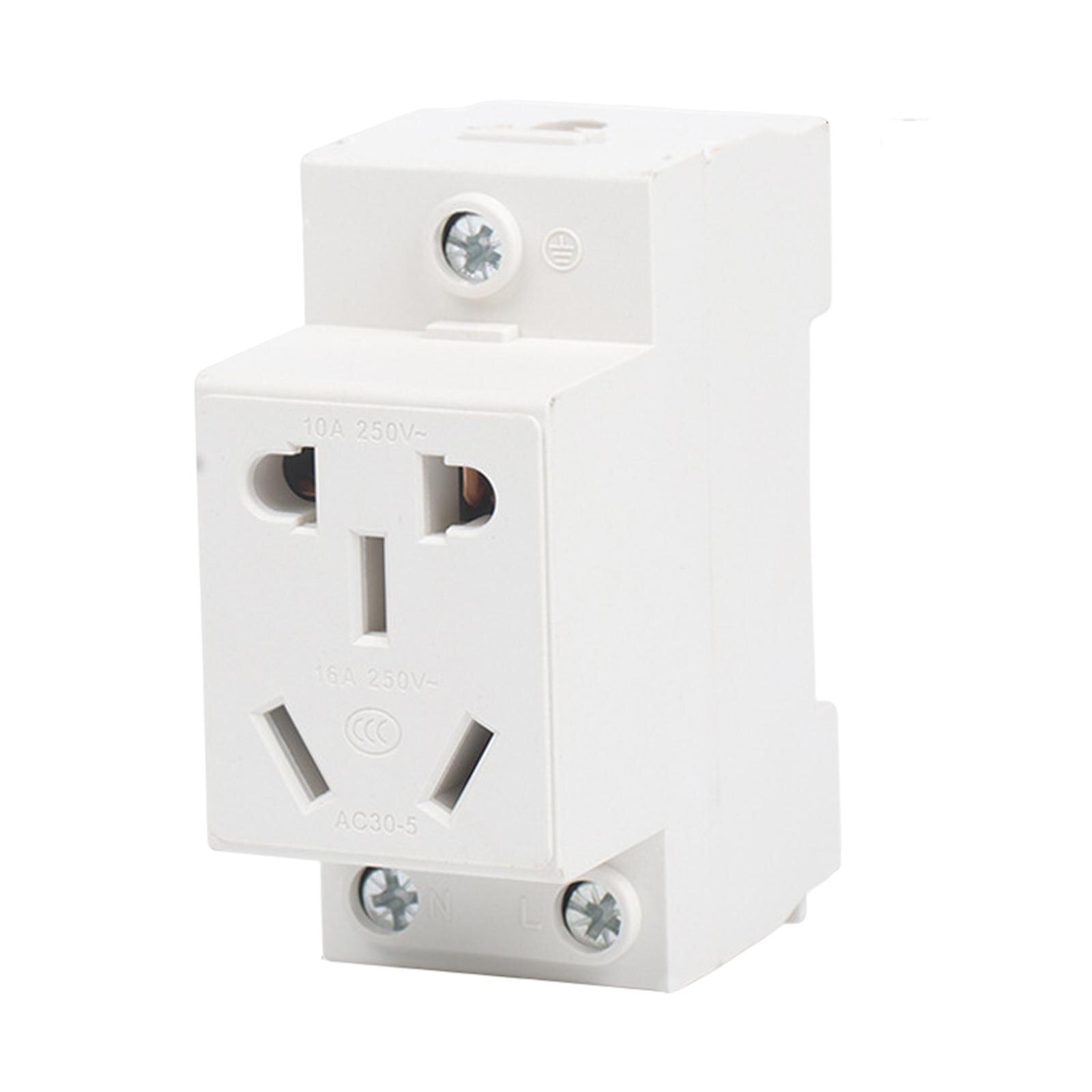 AC30 Modular Socket Easy to Install Quality 5 Insert Industrial Sockets Modular Plug for Industrial Office Household Appliances