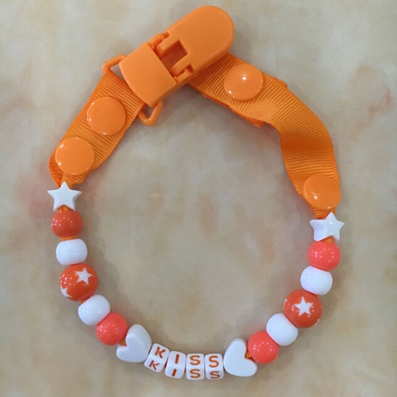 Newborn Baby Toy Pacifier Clip Chain Infant Pacifier Leashes Dummy Nipple Belt Safe Soother Teether Baby Rattles Nipple Holder