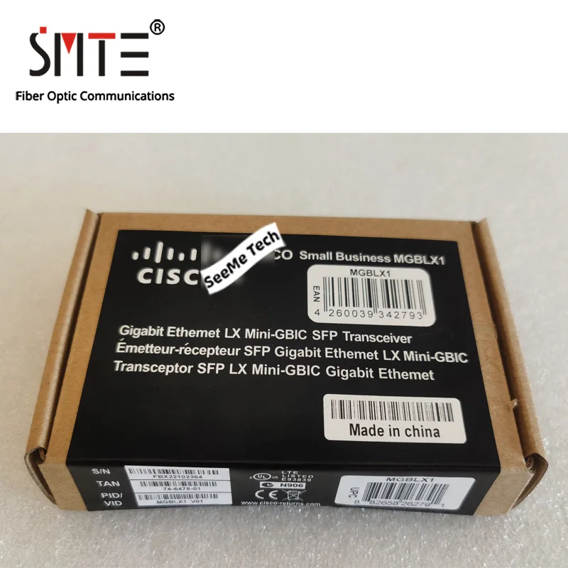 Original SFP-10/25G-CSR-S SFP-10G-LRM= SFP-10G-LR-X= MGBT1= MGBLX1= MA-SFP-1GB-SX= Fiber Optical Module Transceiver
