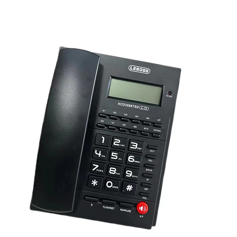 1Pc Call ID Telephone Handsfree Fixed Landline Phone For Home Office Bussiness Telephone Fixe