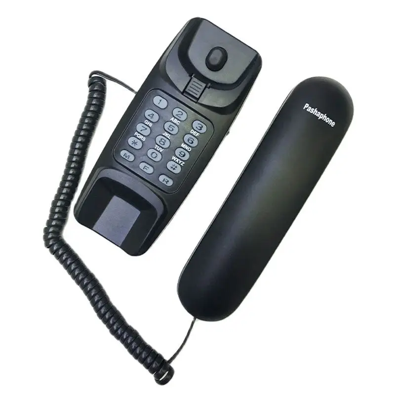 Mini Telephone Wall Mounted Telephone Landline Home Phone Desktop Fixed Wired Phone Extension For Home Hotel Office