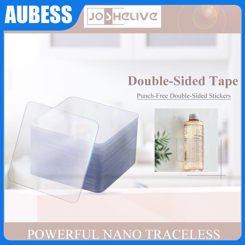1Pcs Strong Viscosity Nano Tape Gel Double Sided Adhesive Tape Super Sticky PVC No Traces Waterproof Transparent Tape Home