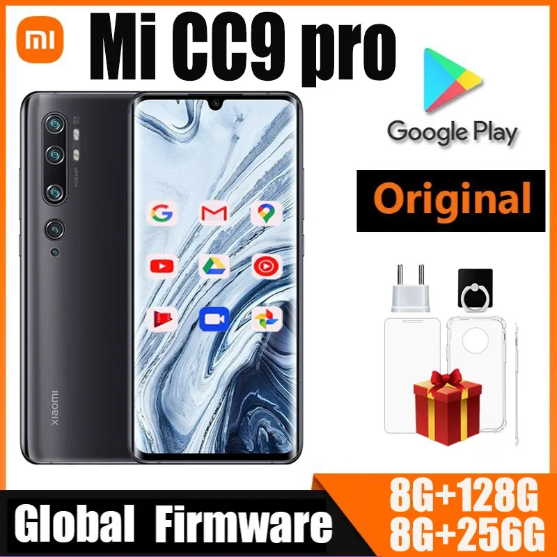 Xiaomi CC9 Pro Mi Note 10 4G Mobile Phone Snapdragon 730G 5260mAh Battery 6.47 inch AMOLED Display 30W QC