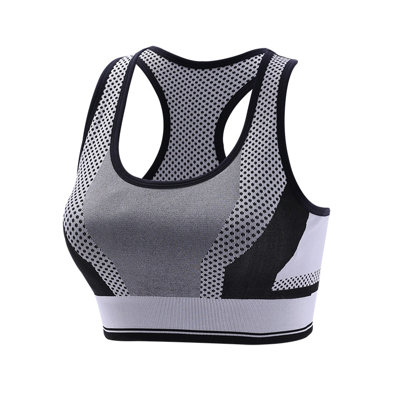 The new sports bra together shockproof air play high fitness yoga sports bra woman running dance