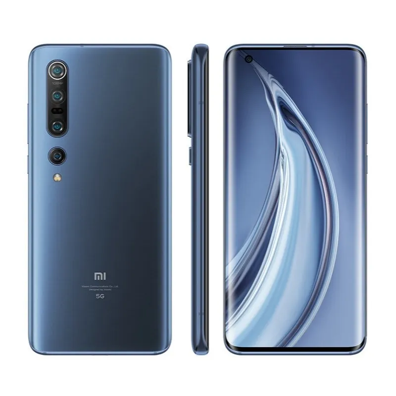 Global Rom Xiaomi 10 Pro mobile phone Mi 5G 55W Snapdragon 865 108 MP Camera 4500mAh Battery Androidused phone
